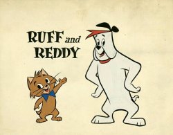 ruff and reddy Meme Template