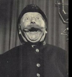 Laughing policeman message Meme Template