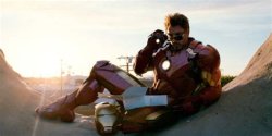 Sitting Iron Man Meme Template