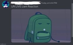 UN LIVE Liam reaction Meme Template