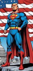 Trump as Superman Meme Template