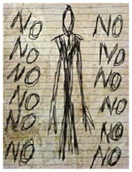 Slenderman page Meme Template