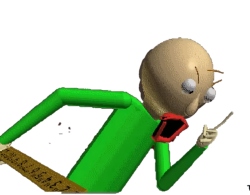 Baldi Meme Template
