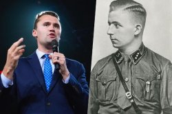 Charlie Kirk Horst Wessel  White Nationalism Autocracy Meme Template