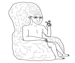 Big brain Wojak Meme Template