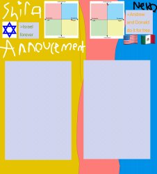 Neko and Shira shared temp or whatever Meme Template