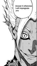 Shidou ryusei freaky????? Meme Template