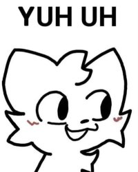 Yuh Uh Meme Template
