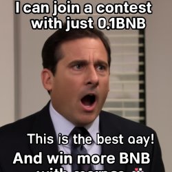 A meme with a screenshot from The Office, Michael Scott shouting Meme Template