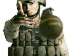 military eminem Meme Template