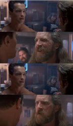 Terminator Bar Meme Template