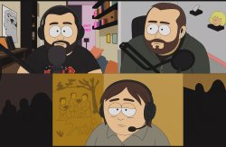heavy mental, south park Meme Template