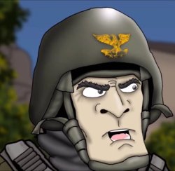 Battlefield Friends Colonel 100 Meme Template