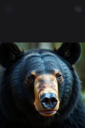 Black bear Meme Template