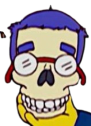 Milhouse Skull Meme Template