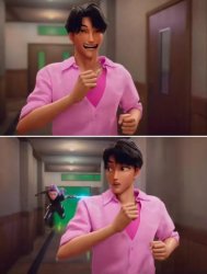 K Pop Demonhunters Chase Meme Template
