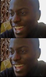 happy black guy Meme Template