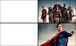 Justice League 99.9% vs. 100% Meme Template