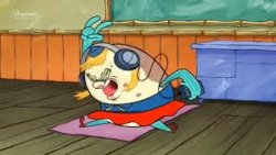 Mrs. Puff Headbanging Meme Template