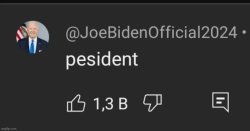 pesident Meme Template