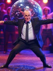 The Schumer shut down shimmy Meme Template