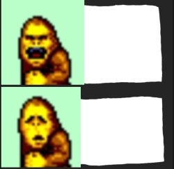 Master system george going sad Meme Template