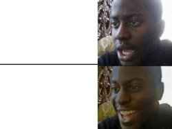 Reversed Disoappointed Black Guy Meme Template
