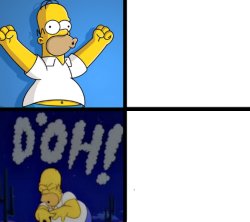 Homer Drake Meme Template