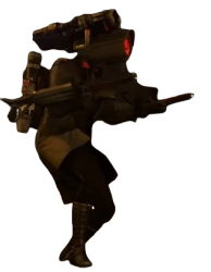 Camerawoman 2.0 Locked Meme Template