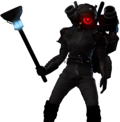 Camerawoman 3.0 Locked Meme Template