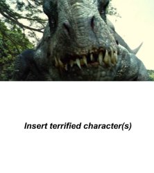 Who fears the indominus Rex Meme Template