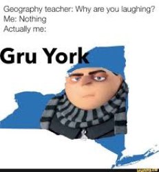 Gru York Meme Template