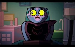 Claw Looks So Scared/Afriad Meme Template