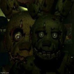peeing springtrap Meme Template