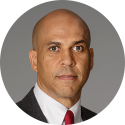 Cory Booker logo Meme Template