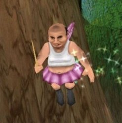 Ugly Fairy Man Meme Template