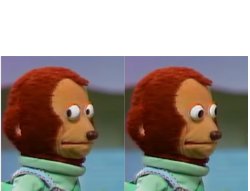 monkey looking away Meme Template