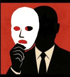 man behind the mask Meme Template