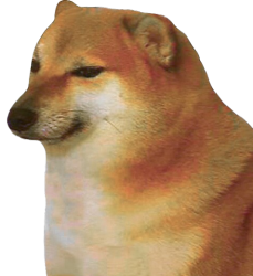 cheems close up Meme Template