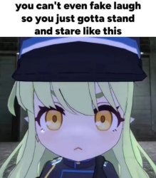 Hikari staring Meme Template