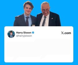 Harry Sisson & Chuck Schumer Meme Template