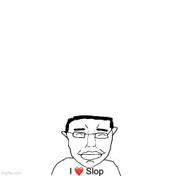 I ❤️ Slop Meme Template
