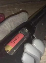 uwu shotgun Meme Template