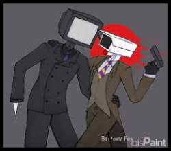 skibidi ohio x tv man Meme Template