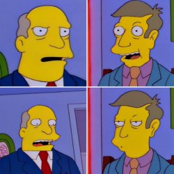 skinner puedo ver hamburguejas Meme Template