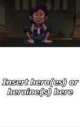 who rescues luz Meme Template