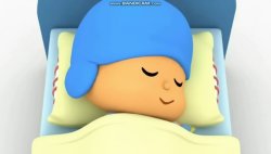 Pocoyo sleeping Meme Template