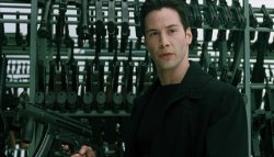 Neo gun rack Meme Template