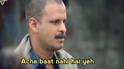 acha baat nahi hai ye Meme Template