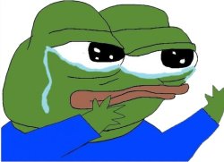 Sad Pepe Meme Template